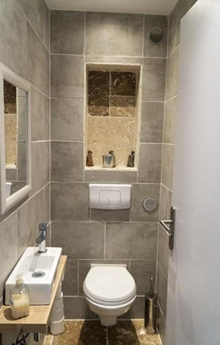 Charmant Rez De Villa Climatise Renove, 90M2 Avec Parking Cassis Exterior photo