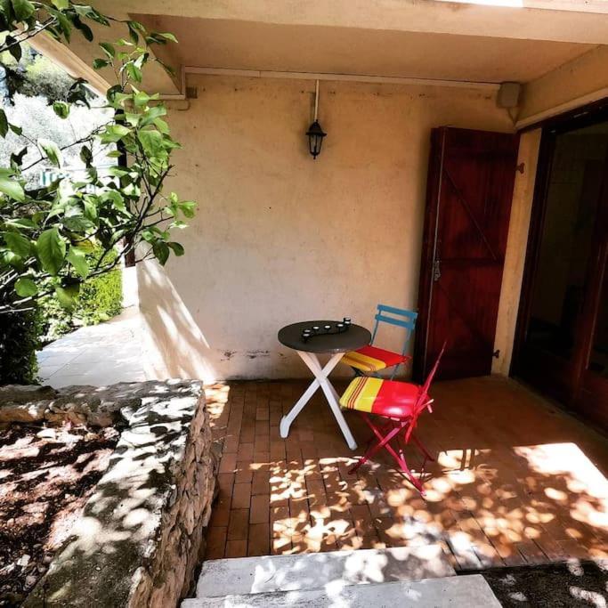 Charmant Rez De Villa Climatise Renove, 90M2 Avec Parking Cassis Exterior photo